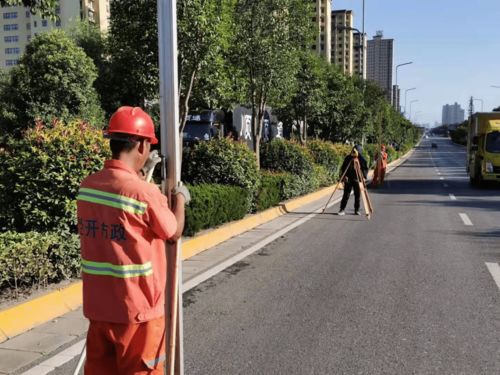 經開區持續加強道路設施養護保障安全運行